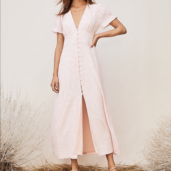 Diane Von Furstenberg Dresses & Skirts - TVF for Diane Von Furstenberg Pink Chiffon Dress